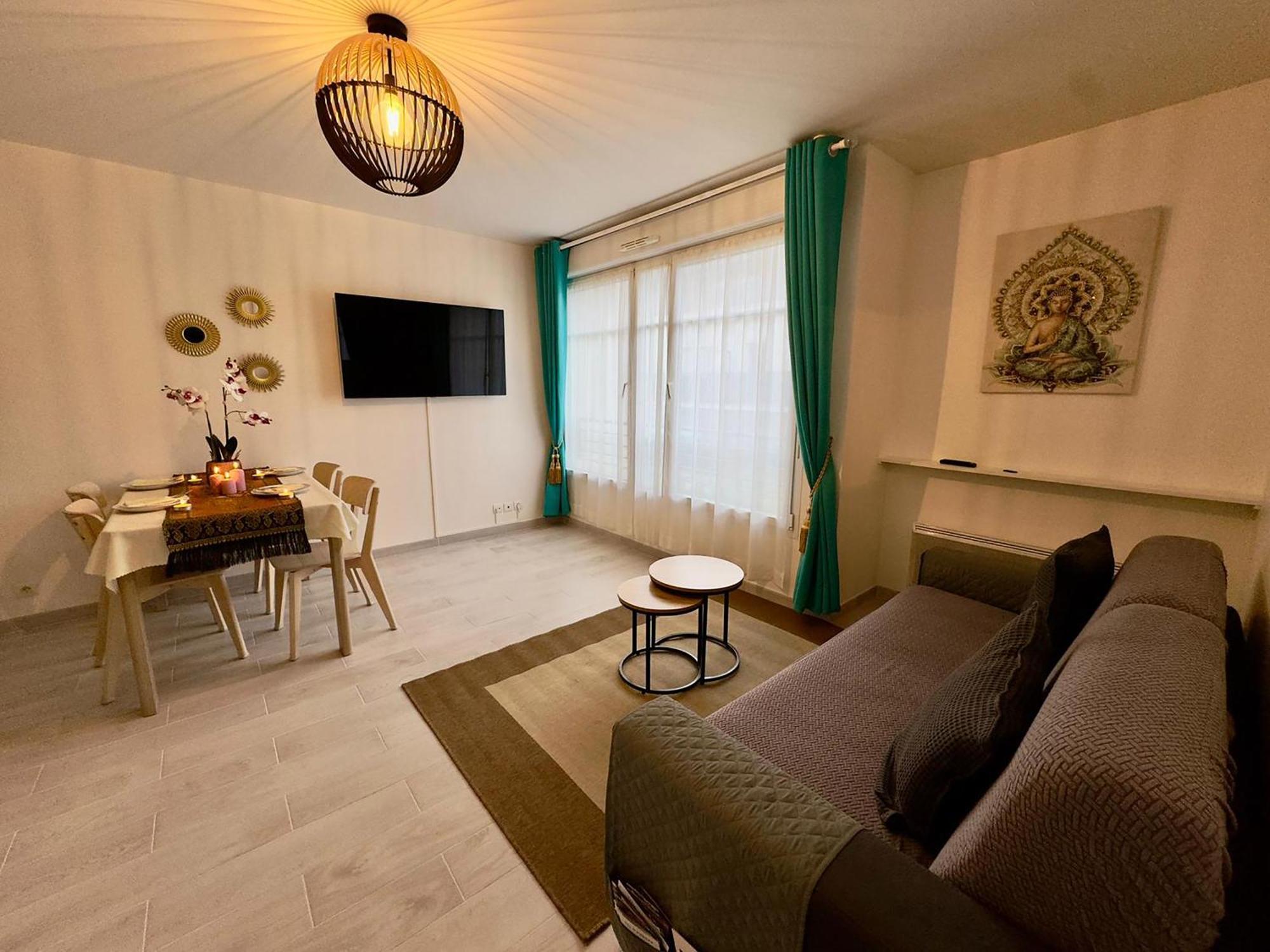 Appartement Magnolia 40M2, Parking Et Wifi Gratuit Montevrain Exterior photo